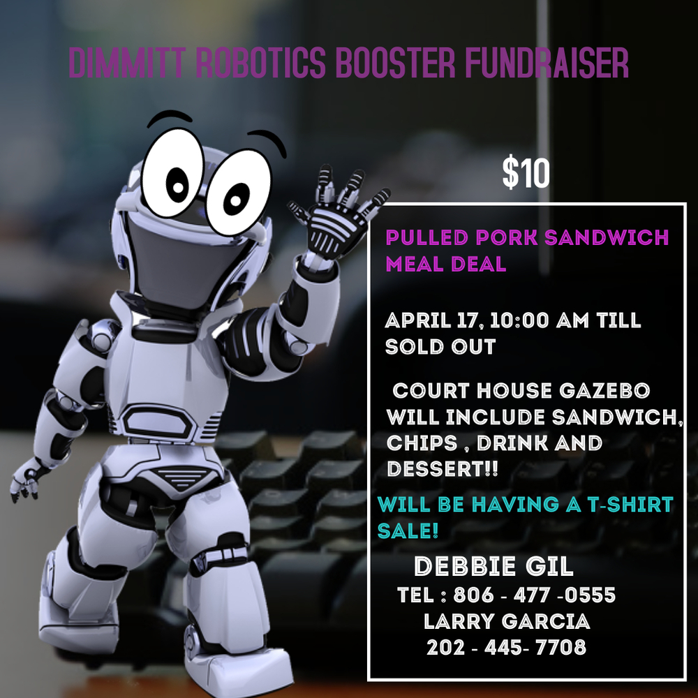 Robotics Booster Fundraiser