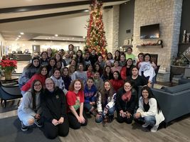 Bobbies basketball and powerlifting sharing Christmas warmth at country view living.