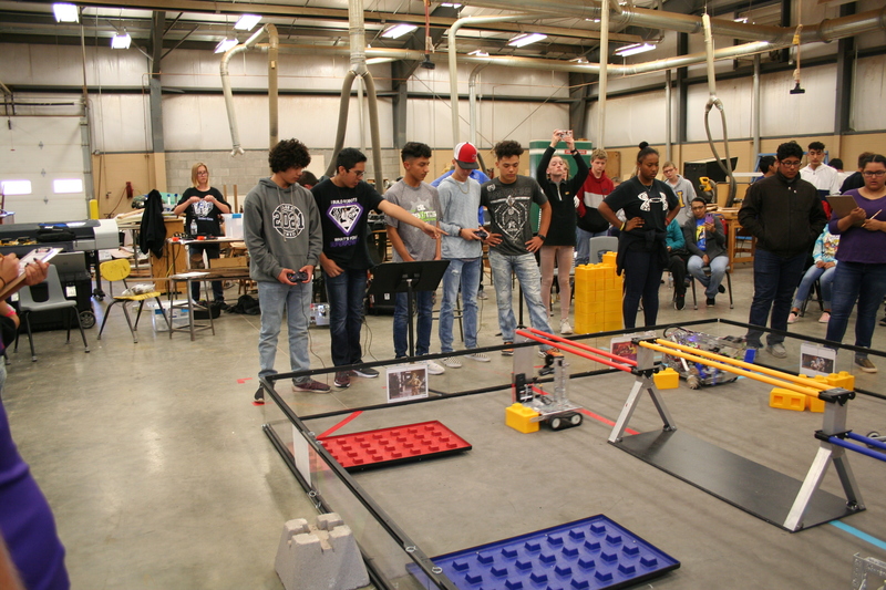 Robotics Doing Their Thing Dimmitt High School